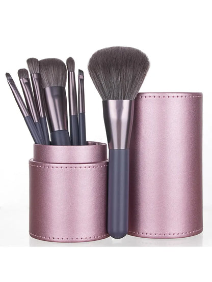 High-End Professional Makeup Brushes Set with Bucket Blush Powder Eyeshadow Eyebrow Foundation Beauty Makeup Tool Brochas