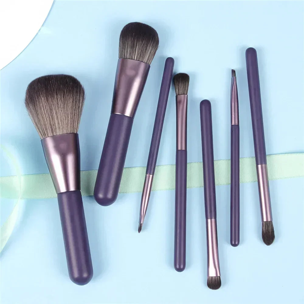 High-End Professional Makeup Brushes Set with Bucket Blush Powder Eyeshadow Eyebrow Foundation Beauty Makeup Tool Brochas